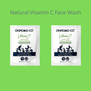 Vitamin C Face Wash | Especially for Oily & Acne Prone Skin | Enriched with Basil and Willow Bark Extract | No Sulphates & Parabens | 100% Toxin Free | Pack of Two Sachets